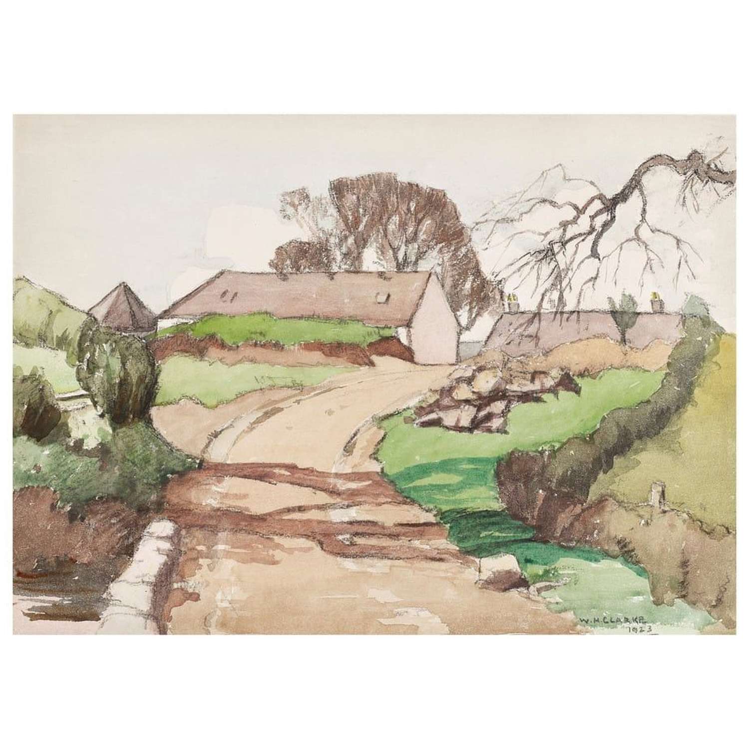 Wiliam Hanna Clarke  - A Galloway Farm