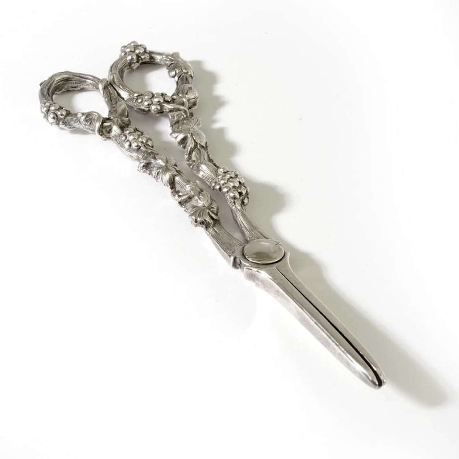Silver grape scissors - by George Angel
