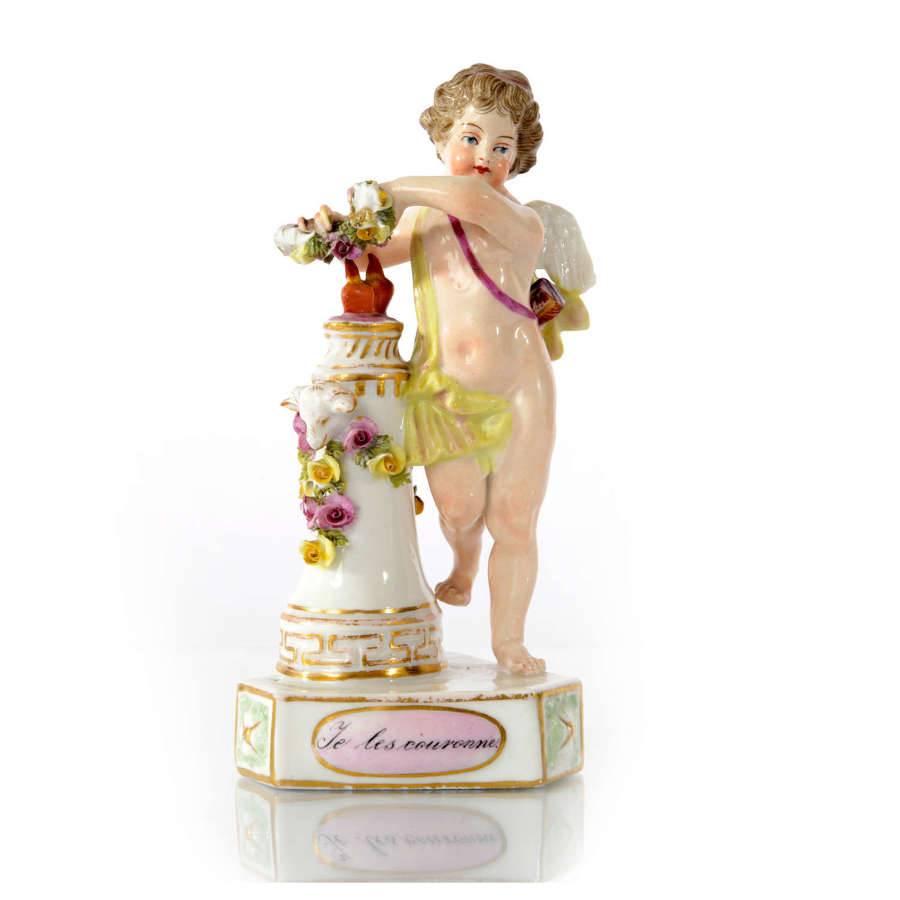 A charming Mid 20th Century Continental Meissen style figurine.