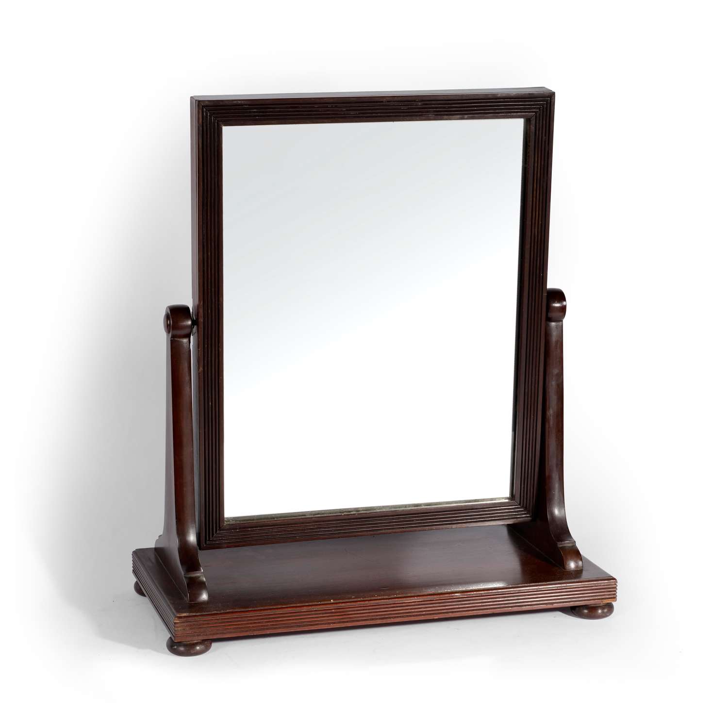 Regency mahogany dressing mirror