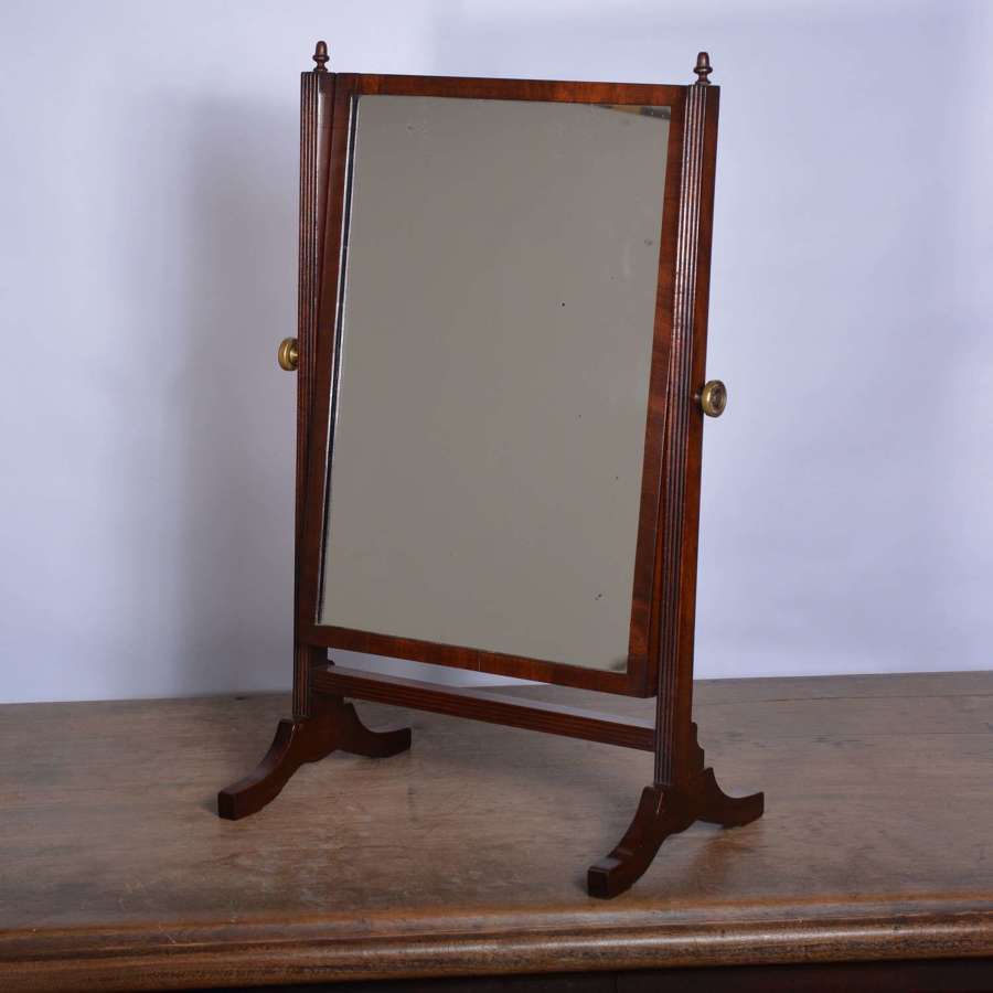Regency mahogany dressing mirror
