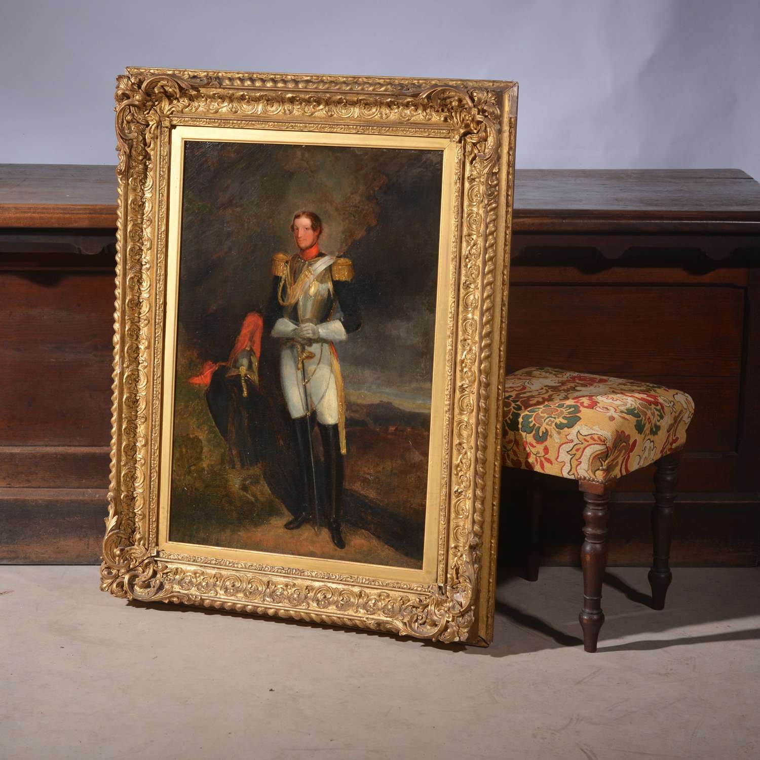 Portrait of Captain Francis Sutton Royal Horse Guards
