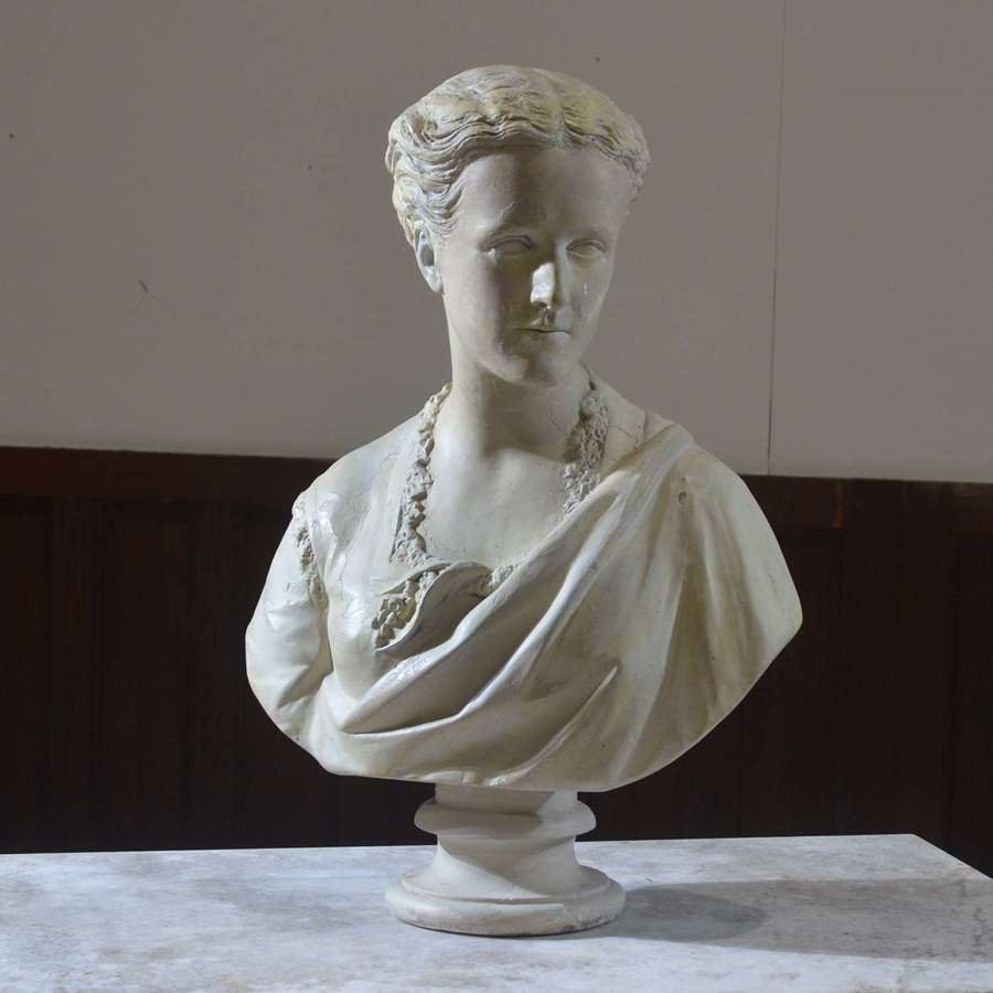 Classical Plaster Figure of a Lady