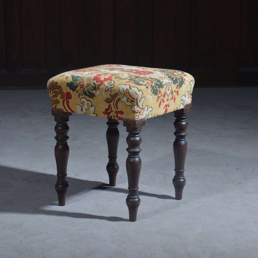 Small Square Footstool