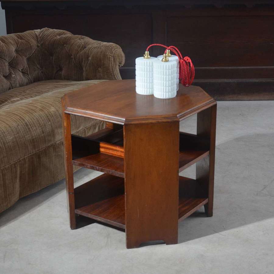 Heals Style Octagonal Side Table