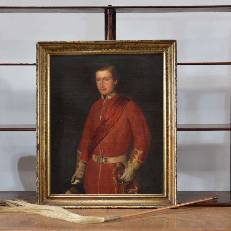 19th Century Portrait of a Young English Army Officer