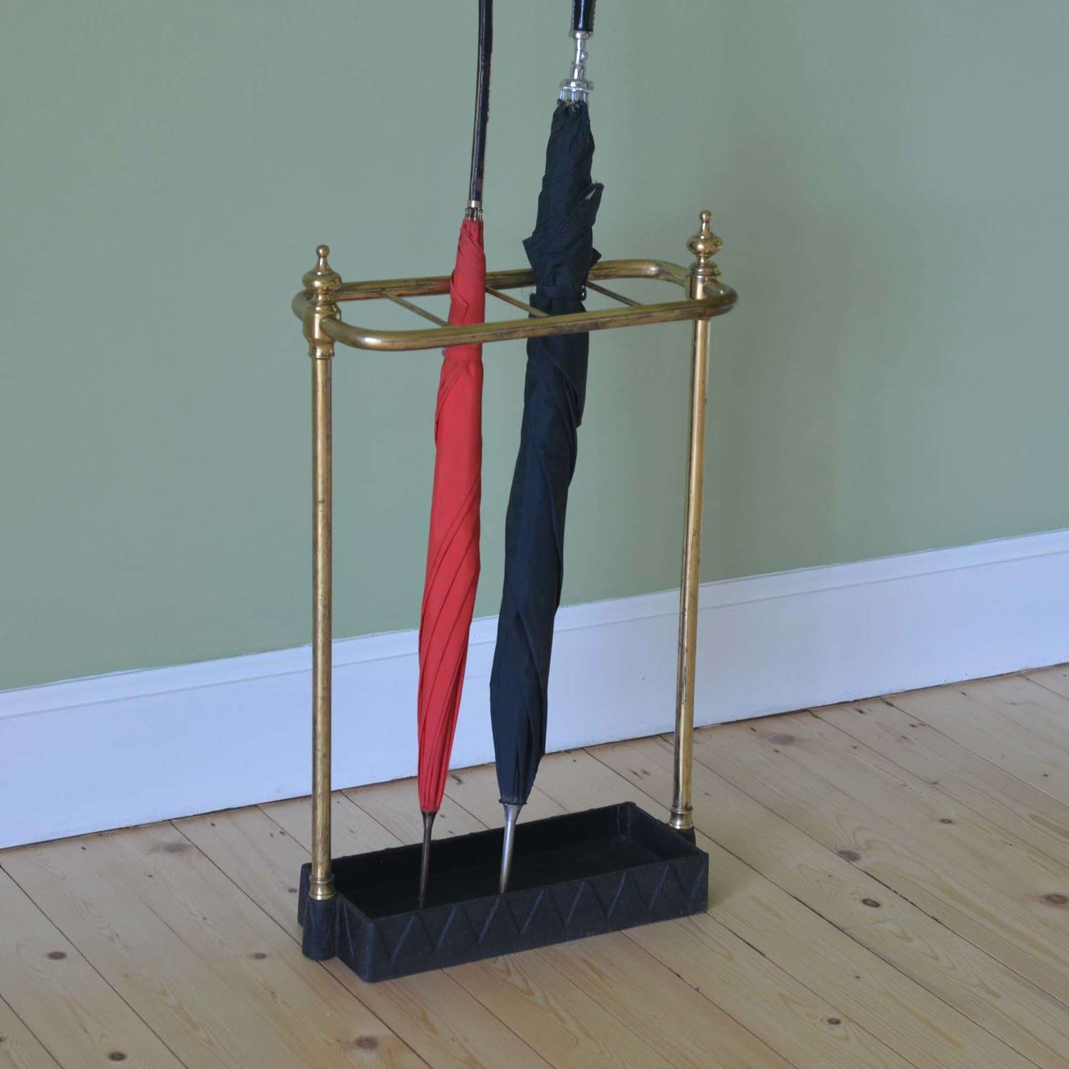 Brass and Cast Iron Stick, or Umbrella Stand