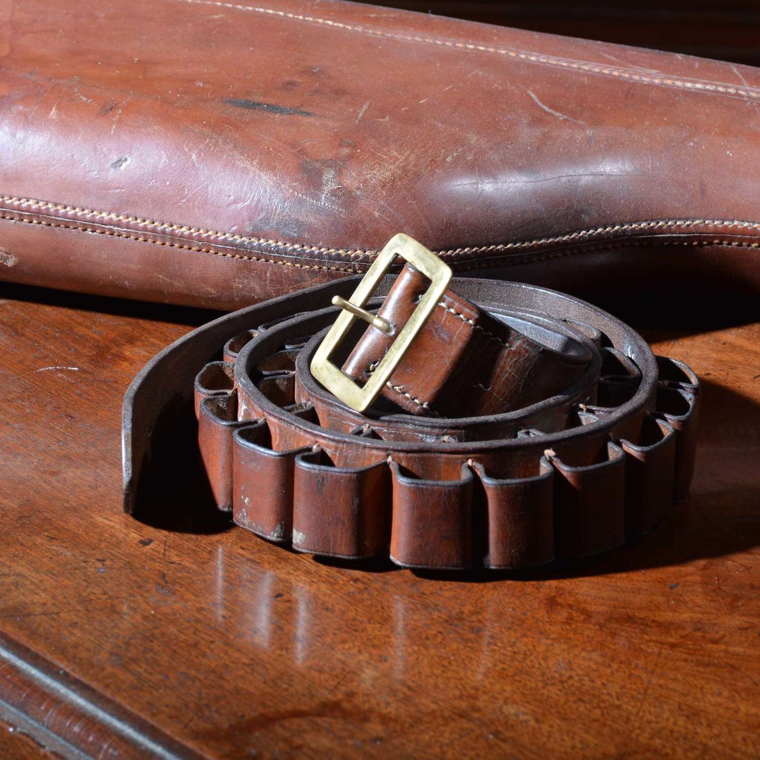Leather 12G Cartridge Belt